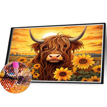 Load image into Gallery viewer, Sunflower Yak 40*30CM(Canvas) Full Round Drill Diamond Painting
