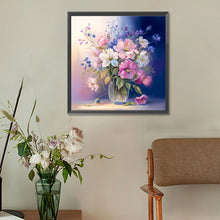 Load image into Gallery viewer, Vase Bouquet 30*30CM(Canvas) Full Round Drill Diamond Painting
