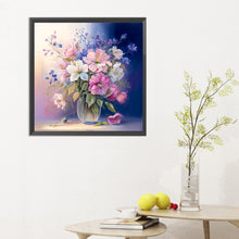 Load image into Gallery viewer, Vase Bouquet 30*30CM(Canvas) Full Round Drill Diamond Painting
