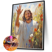 Load image into Gallery viewer, Jesus 40*50CM(Canvas) Full Round Drill Diamond Painting
