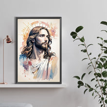 Load image into Gallery viewer, Jesus 40*60CM(Canvas) Full Round Drill Diamond Painting
