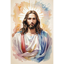 Load image into Gallery viewer, Jesus 40*60CM(Canvas) Full Round Drill Diamond Painting
