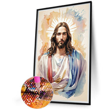 Load image into Gallery viewer, Jesus 40*60CM(Canvas) Full Round Drill Diamond Painting
