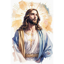 Load image into Gallery viewer, Jesus 40*60CM(Canvas) Full Round Drill Diamond Painting
