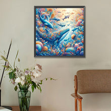 Load image into Gallery viewer, Multicolor Underwater World 30*30CM(Canvas) Full Round Drill Diamond Painting
