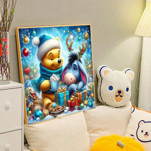 Winnie The Pooh 40*40CM(Canvas) Full Round Drill Diamond Painting