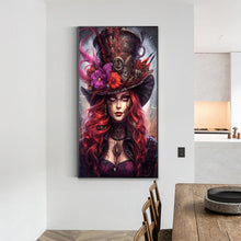 Load image into Gallery viewer, Red Hair Girl 40*70CM(Canvas) Full Round Drill Diamond Painting
