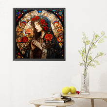 Load image into Gallery viewer, Saint 30*30CM(Canvas) Full Round Drill Diamond Painting
