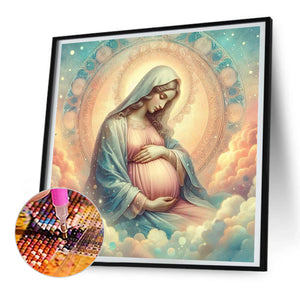 Saint 30*30CM(Canvas) Full Round Drill Diamond Painting