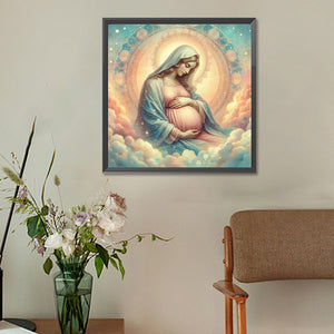 Saint 30*30CM(Canvas) Full Round Drill Diamond Painting