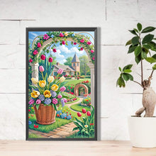 Load image into Gallery viewer, Manor Flowers And Plants 30*50CM(Canvas) Full Round Drill Diamond Painting
