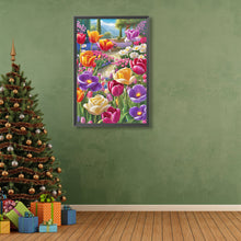 Load image into Gallery viewer, Colorful Flowers 40*60CM(Canvas) Full Round Drill Diamond Painting
