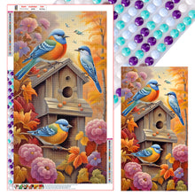 Load image into Gallery viewer, Bird On Branch 40*70CM(Canvas) Full Round Drill Diamond Painting
