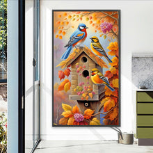 Load image into Gallery viewer, Bird On Branch 40*70CM(Canvas) Full Round Drill Diamond Painting
