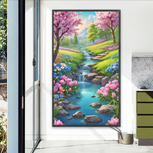 Load image into Gallery viewer, Pastoral Scenery 40*70CM(Canvas) Full Round Drill Diamond Painting
