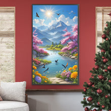 Load image into Gallery viewer, Pastoral Scenery 40*70CM(Canvas) Full Round Drill Diamond Painting
