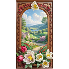 Load image into Gallery viewer, Pastoral Scenery 40*70CM(Canvas) Full Round Drill Diamond Painting
