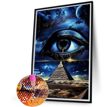 Load image into Gallery viewer, Pyramid Eye 45*60CM(Canvas) Full Round Drill Diamond Painting
