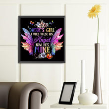 Load image into Gallery viewer, Text Wings 40*40CM(Canvas) Full Round Drill Diamond Painting
