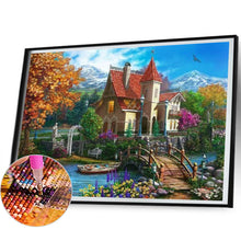 Load image into Gallery viewer, Woods House 50*40CM(Canvas) Full Square Drill Diamond Painting
