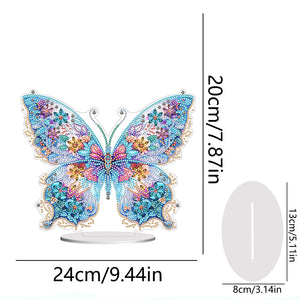 Butterfly Desktop Diamond Art Kits Diamond Art Tabletop Decor Home Office Decor