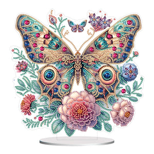 Butterfly Desktop Diamond Art Kits Diamond Art Tabletop Decor Home Office Decor