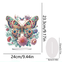 Load image into Gallery viewer, Butterfly Desktop Diamond Art Kits Diamond Art Tabletop Decor Home Office Decor
