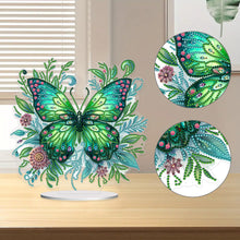 Load image into Gallery viewer, Butterfly Desktop Diamond Art Kits Diamond Art Tabletop Decor Home Office Decor
