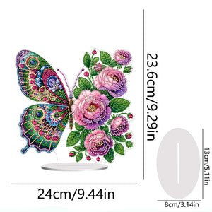 Butterfly Desktop Diamond Art Kits Diamond Art Tabletop Decor Home Office Decor