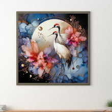 Load image into Gallery viewer, Glass Pattern Red-Crowned Crane 40*40CM(Canvas) Full Round Drill Diamond Painting
