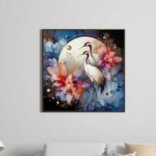 Load image into Gallery viewer, Glass Pattern Red-Crowned Crane 40*40CM(Canvas) Full Round Drill Diamond Painting
