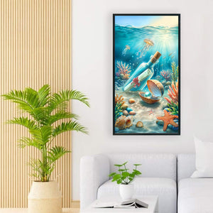 Fresh Sea Bottom 40*70CM(Canvas) Full Round Drill Diamond Painting