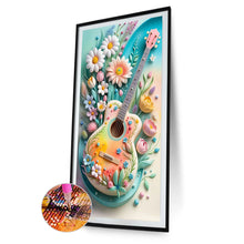 Load image into Gallery viewer, Fresh Guitar 40*70CM(Canvas) Full Round Drill Diamond Painting
