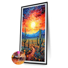 Load image into Gallery viewer, Dreamscape Cactus 40*70CM(Canvas) Full Round Drill Diamond Painting
