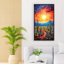 Load image into Gallery viewer, Dreamscape Cactus 40*70CM(Canvas) Full Round Drill Diamond Painting
