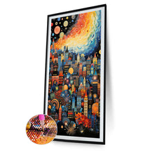 Load image into Gallery viewer, Dreamscape City 40*70CM(Canvas) Full Round Drill Diamond Painting
