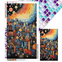 Load image into Gallery viewer, Dreamscape City 40*70CM(Canvas) Full Round Drill Diamond Painting
