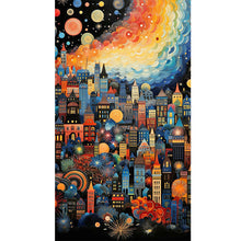 Load image into Gallery viewer, Dreamscape City 40*70CM(Canvas) Full Round Drill Diamond Painting
