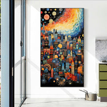 Load image into Gallery viewer, Dreamscape City 40*70CM(Canvas) Full Round Drill Diamond Painting
