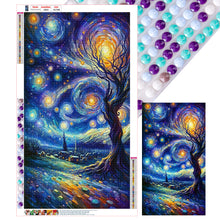 Load image into Gallery viewer, Fantasy Starry Sky 40*70CM(Canvas) Full Round Drill Diamond Painting
