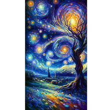 Load image into Gallery viewer, Fantasy Starry Sky 40*70CM(Canvas) Full Round Drill Diamond Painting
