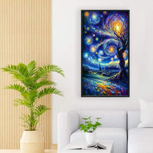 Load image into Gallery viewer, Fantasy Starry Sky 40*70CM(Canvas) Full Round Drill Diamond Painting
