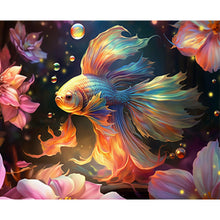 Load image into Gallery viewer, Sea Flower Betta 50*40CM(Canvas) Full Round Drill Diamond Painting
