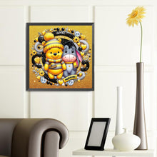 Load image into Gallery viewer, Winnie The Pooh 40*40CM(Canvas) Full Round Drill Diamond Painting
