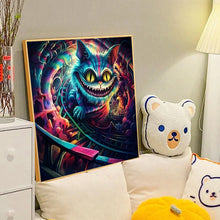 Load image into Gallery viewer, Alice In Wonderland Cheshire Cat 40*40CM(Canvas) Full Round Drill Diamond Painting
