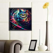 Load image into Gallery viewer, Alice In Wonderland Cheshire Cat 40*40CM(Canvas) Full Round Drill Diamond Painting
