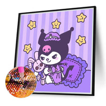Load image into Gallery viewer, Sanrio Kurome 40*40CM(Canvas) Full Round Drill Diamond Painting
