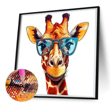 Load image into Gallery viewer, Giraffe 30*30CM(Canvas) Full Round Drill Diamond Painting
