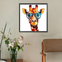 Load image into Gallery viewer, Giraffe 30*30CM(Canvas) Full Round Drill Diamond Painting
