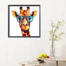 Load image into Gallery viewer, Giraffe 30*30CM(Canvas) Full Round Drill Diamond Painting
